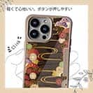 【Compos-Case】着物柄　金屏風