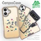 【Compos-Case】グレーキャットの日常