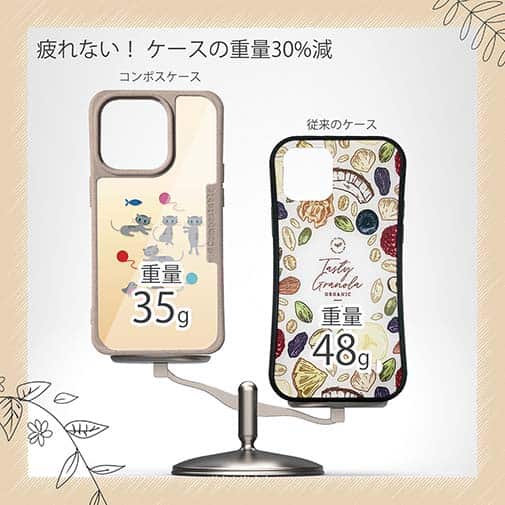 【Compos-Case】グレーキャットの日常