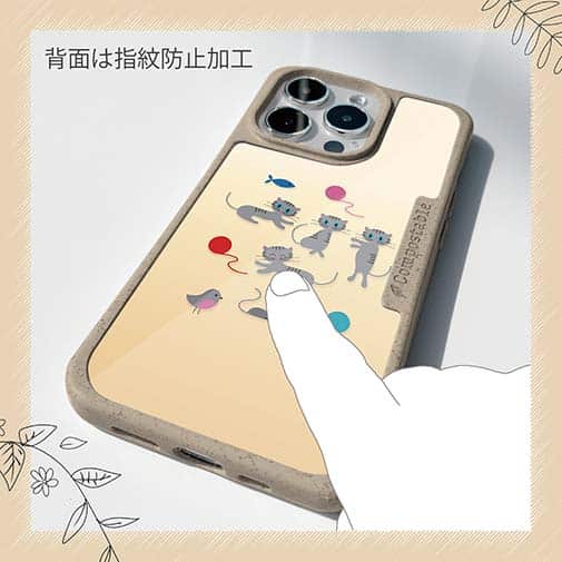 【Compos-Case】グレーキャットの日常