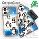 【Compos-Case】キャラクター風　ペンギンのイラスト