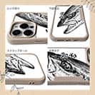 【Compos-Case】平政(ヒラマサ)墨絵風　白