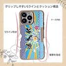 【Compos-Case】赤ワイン　大漁旗スマホケース　シーバス（スズキ）