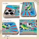 【Compos-Case】赤ワイン　大漁旗スマホケース　シイラ