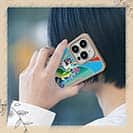 【Compos-Case】赤ワイン　大漁旗スマホケース　シイラ