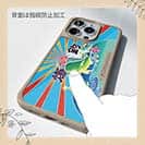 【Compos-Case】赤ワイン　大漁旗スマホケース　シイラ