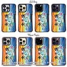 【Compos-Case】赤ワイン　大漁旗スマホケース　ワカサギ