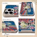 【Compos-Case】赤ワイン　大漁旗スマホケース　ブラックバス