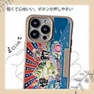 【Compos-Case】赤ワイン　大漁旗スマホケース　ブラックバス