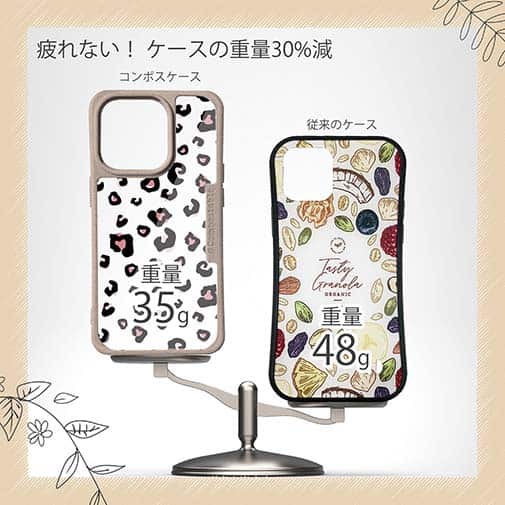 【Compos-Case】アニマル柄(ジャガー)