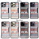 【Compos-Case】ノルディック柄 ブルー&レッド2