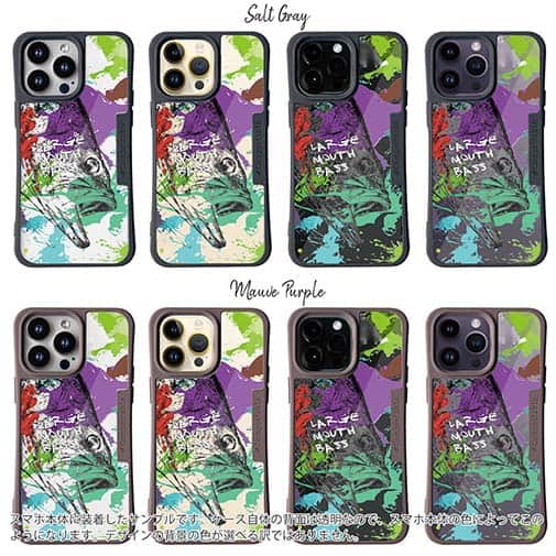 【Compos-Case】ブラックバス ペンキペイント