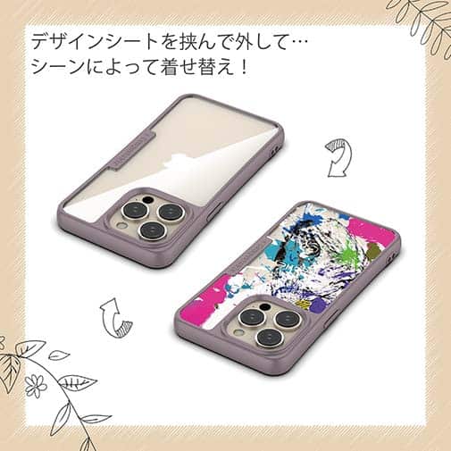 【Compos-Case】ニジマス(スチールヘッド) ペンキペイント