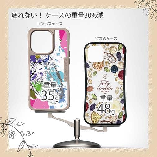 【Compos-Case】ニジマス(スチールヘッド) ペンキペイント