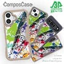 【Compos-Case】サケ(サーモン) ペンキペイント