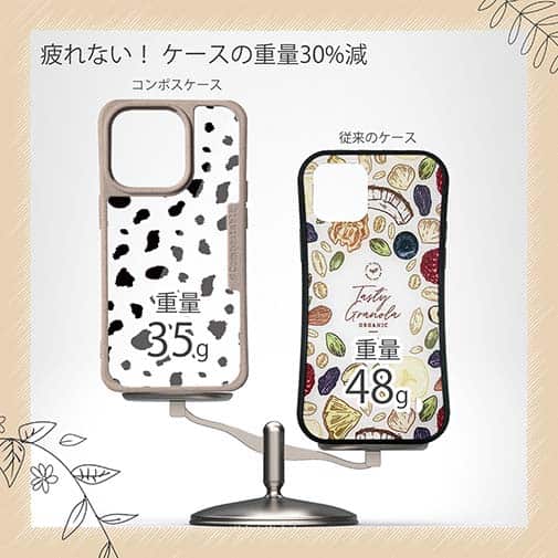 【Compos-Case】ダルメシアン柄