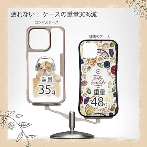 【Compos-Case】ブルドッグだってNo Music No Life