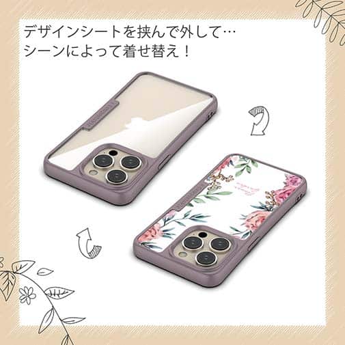 【Compos-Case】フラワーガーデン