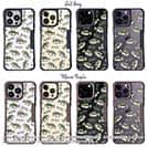 【Compos-Case】【釣りざんまい】ドット絵のブラックバスがいっぱい