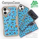 【Compos-Case】【釣りざんまい】ルアーコレクション_カラフルスカイブルー