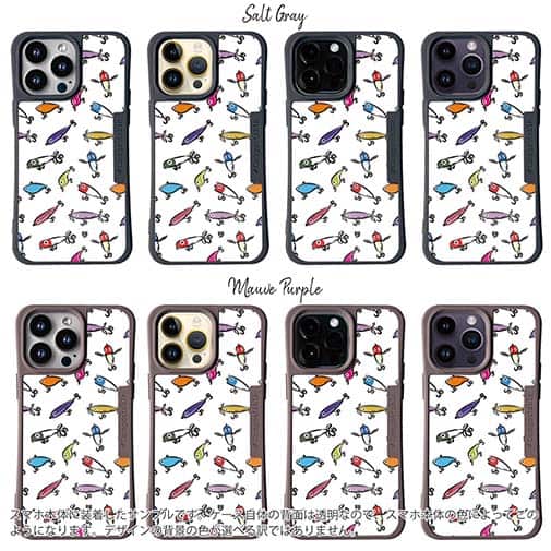 【Compos-Case】【釣りざんまい】ルアーコレクション_カラフルホワイト