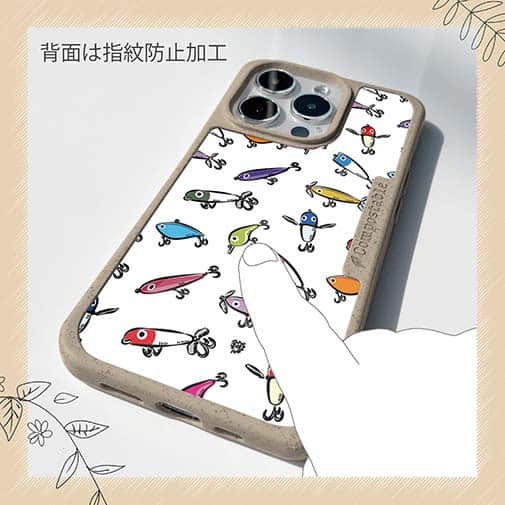 【Compos-Case】【釣りざんまい】ルアーコレクション_カラフルホワイト