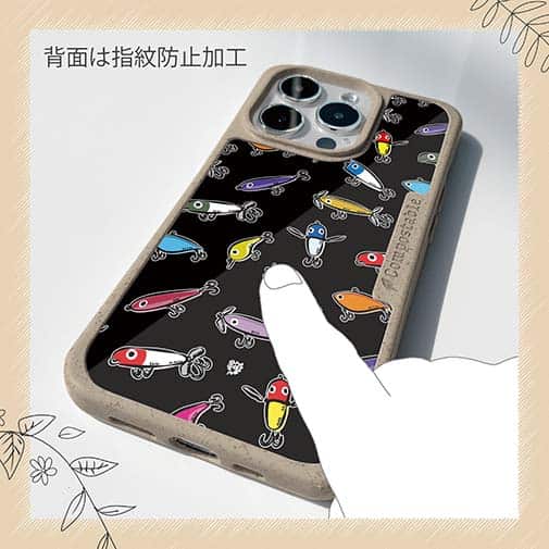 【Compos-Case】【釣りざんまい】ルアーコレクション_カラフルブラック