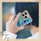 【Compos-Case】【釣りざんまい】魚釣りに出かけよう!_カラフルスカイブルー