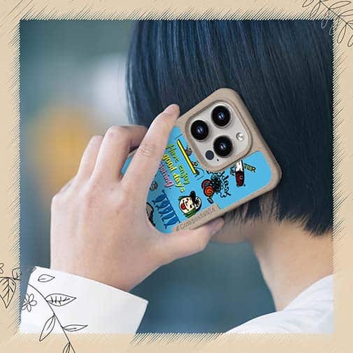 【Compos-Case】【釣りざんまい】魚釣りに出かけよう!_カラフルスカイブルー