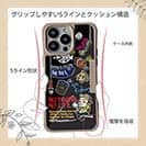 【Compos-Case】【釣りざんまい】釣り好きですがなにか?_カラフルブラック