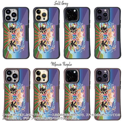 【Compos-Case】さかな芸人ハットリ×赤ワイン　大漁旗スマホケース　マアジ