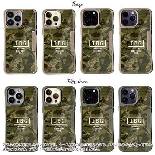 【Compos-Case】【FISH MAN】IBG バスフィッシングに大事な装備　グリーン