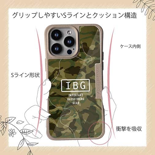 【Compos-Case】【FISH MAN】IBG バスフィッシングに大事な装備　グリーン