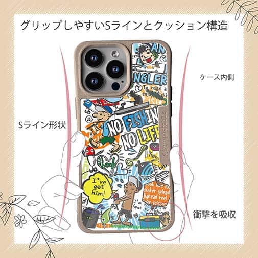 【Compos-Case】【釣りざんまい】爆釣アーティスティック_クリア