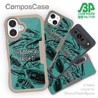 【Compos-Case】【FISH MAN】SURF FISHING TARGET!　グリーン