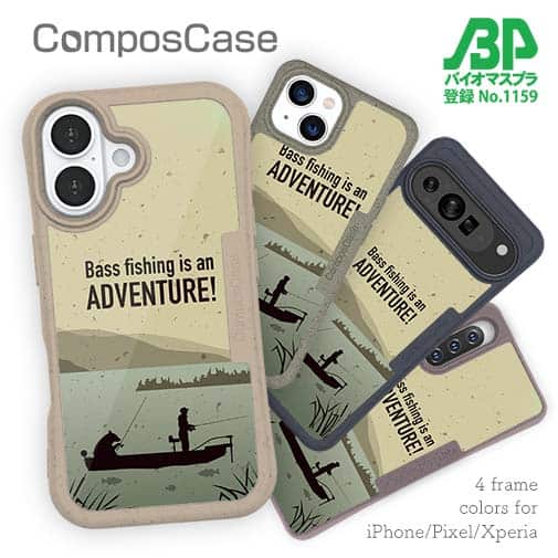 【Compos-Case】【FISH MAN】BassFishing is an ADVENTURE!