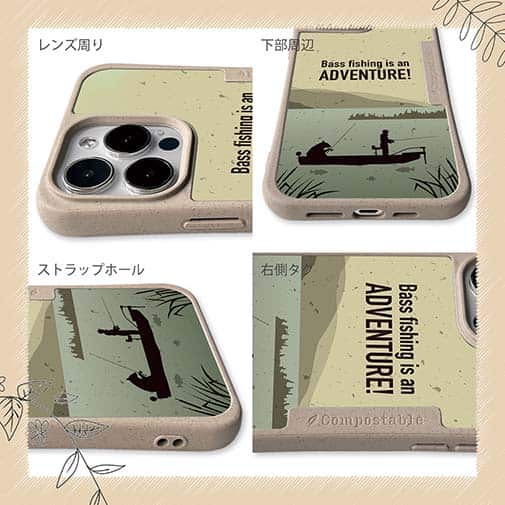【Compos-Case】【FISH MAN】BassFishing is an ADVENTURE!