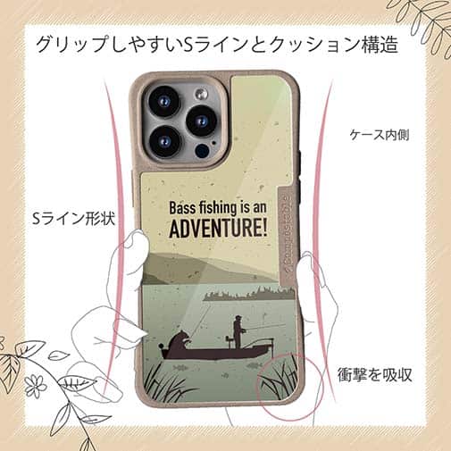【Compos-Case】【FISH MAN】BassFishing is an ADVENTURE!