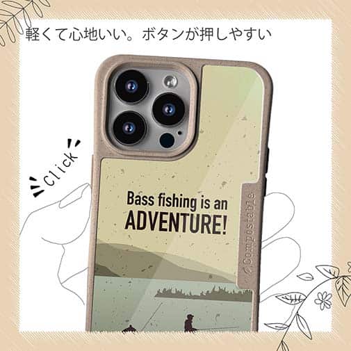 【Compos-Case】【FISH MAN】BassFishing is an ADVENTURE!