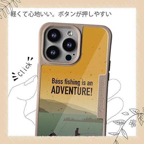 【Compos-Case】【FISH MAN】BassFishing is an ADVENTURE!（朝まずめ）
