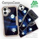 【Compos-Case】海に浮かぶ月