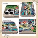 【Compos-Case】赤ワイン　大漁旗スマホケース　鮎（アユ）