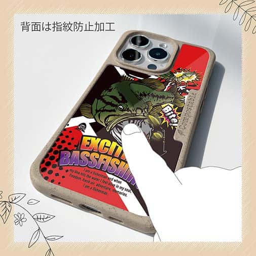 【Compos-Case】【FISH MAN】エキサイティングバスフィッシング　マゼンタ