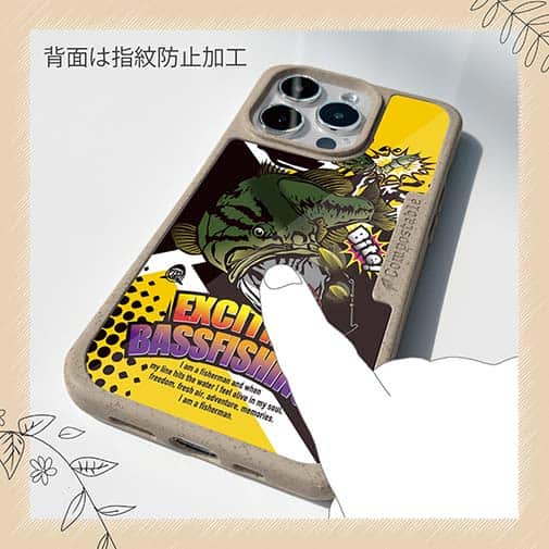 【Compos-Case】【FISH MAN】エキサイティングバスフィッシング　イエロー