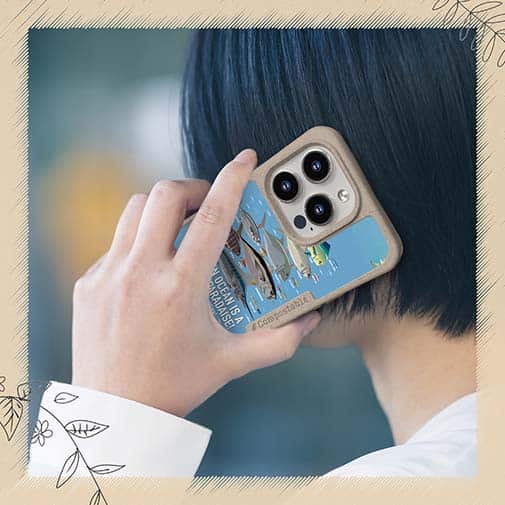 【Compos-Case】【FISH MAN】BIG GAME PARADAISE!ブルー