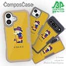 【Compos-Case】【釣りざんまい】釣りに行きたい少年_オレンジ