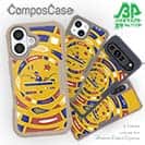 【Compos-Case】【釣りざんまい】サークルフィッシング_オレンジ