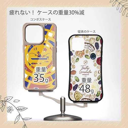 【Compos-Case】【釣りざんまい】サークルフィッシング_オレンジ