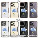 【Compos-Case】青い花 嬉しいニュース