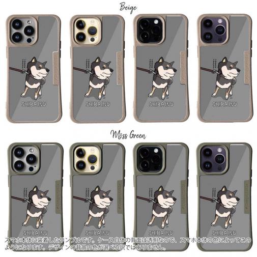 【Compos-Case】イヤイヤ柴犬【黒柴】(wakat)